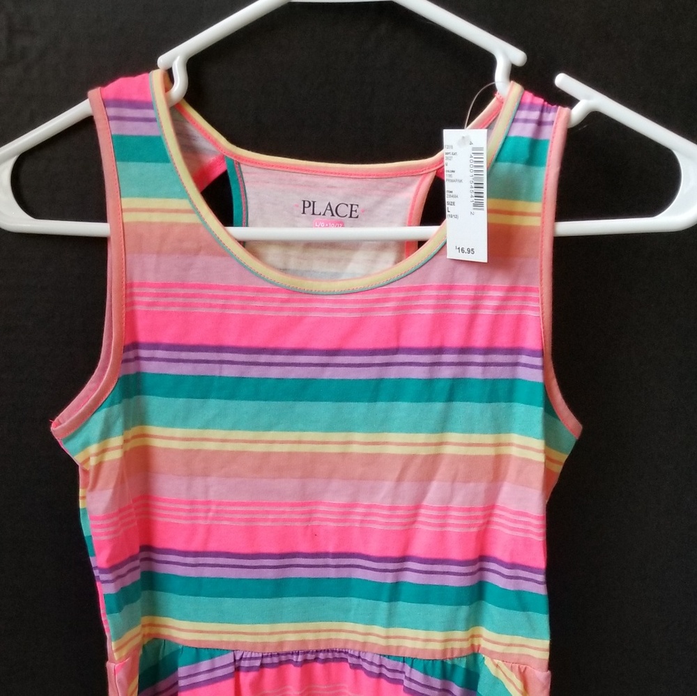 NWT children's place size 10-12 girls spring dress